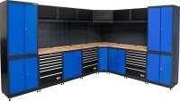 Schrankwand-System | Werkstatt | Holz | 8 Module