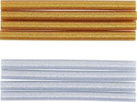 Heißklebe-Patronen | gold-/silber-metallic |...