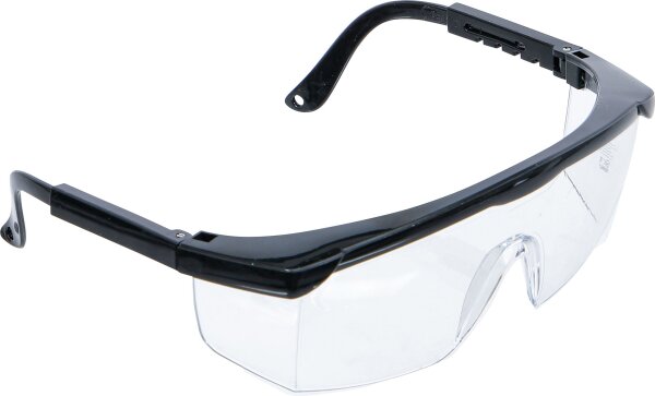 Schutzbrille mit verstellbarem Bügel | transparent