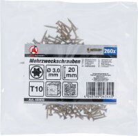 Mehrzweckschrauben | T-Profil (für Torx) T10 | 3,0 x...