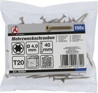 Mehrzweckschrauben | T-Profil (für Torx) T20 | 4,0 x...