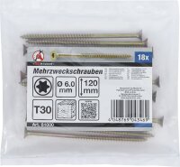 Mehrzweckschrauben | T-Profil (für Torx) T30 | 6,0 x...