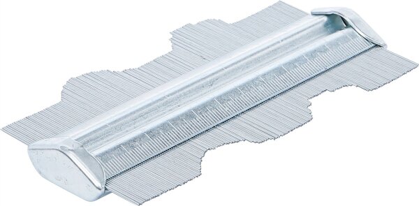 Feinkonturenlehre | Metall | 125 mm