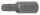 Bit | Länge 30 mm | Antrieb Außensechskant 8 mm (5/16") | T-Profil (für Torx) T30