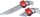 Winkelschlüssel-Satz | lang | T-Profil (für Torx) T10 - T50 / Innensechskant 1,5 - 10 mm | 18-tlg.