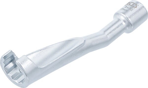 Spezial-Schlüssel für Einspritzleitungen | für BMW, Opel 2.5TD, Mercedes-Benz | Antrieb 10 mm (3/8") | SW 17 mm