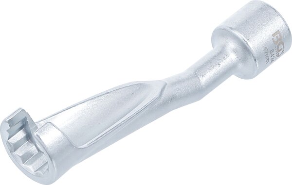 Spezial-Schlüssel für Einspritzleitungen | für BMW, Opel 2.5TD, Mercedes-Benz | Antrieb 12,5 mm (1/2") | SW 17 mm