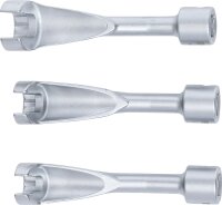 Leitungsschlüssel-Satz, offen | Antrieb Innenvierkant 12,5 mm (1/2") | SW 14 - 17 - 19 mm