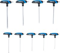 T-Griff-Schlüssel-Satz | T-Profil (für Torx) T10 - T50 | 9-tlg.