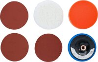 Schleif- und Polierscheiben-Satz | Ø 125 mm