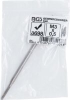 Gewindebohrer | lang | für Art. 8698 | M3 x 0,5