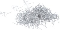 Reparatur-Klammern | W-Form | Ø 0,6 mm | 100-tlg.