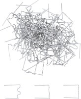 Reparatur-Klammern | W-Form | Ø 0,6 mm | 100-tlg.