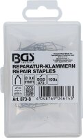 Reparatur-Klammern | V-Form | Ø 0,6 mm | 100-tlg.