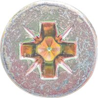 Mehrzweckschrauben | Kreuzschlitz PZ2 | 4,0 x 50 mm | 120 Stück