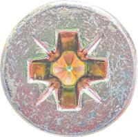 Mehrzweckschrauben | Kreuzschlitz PZ2 | 4,0 x 60 mm | 110 Stück