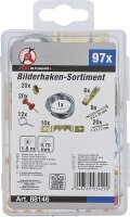Bilderhaken-Sortiment | 97-tlg.