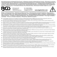 Werkzeug-Satz für Reifendruck Kontrollsystem (RDKS) | 18-tlg.