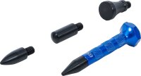 Aluminum-Ausbeulstift mit auswechselbaren Spitzen | 100 mm