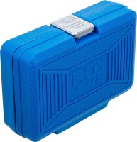 Kraft-Steckschlüssel-Einsatz-Satz Sechskant, extra flach | Antrieb Innenvierkant 12,5 mm (1/2") | SW 8 - 24 mm | 17-tlg.