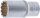 Steckschlüssel-Einsatz Zwölfkant, tief | Antrieb Innenvierkant 12,5 mm (1/2") | SW 27 mm