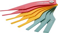 Bremsbelag-Verschleißlehren-Satz | Aluminium | 8-tlg.