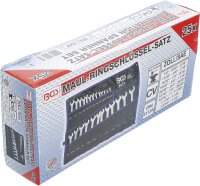Maul-Ringschlüssel-Satz | Zollgrößen | SW 1/4" - 1.1/4" | 25-tlg.