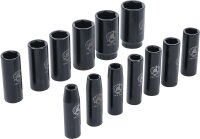 Kraft-Steckschlüssel-Einsatz-Satz | Antrieb 12,5 mm...