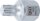 Keilrippenriemen-Bit-Einsatz | Antrieb Innenvierkant 12,5 mm (1/2"), Außensechskant SW 22 mm | T-Profil (für Torx) T60