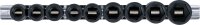Kraft-Steckschlüssel-Einsatz-Satz Sechskant, extra flach | Antrieb Innenvierkant 12,5 mm (1/2") | SW 13 - 24 mm | 9-tlg.