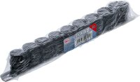 Kraft-Steckschlüssel-Einsatz-Satz Sechskant, extra flach | Antrieb Innenvierkant 12,5 mm (1/2") | SW 13 - 24 mm | 9-tlg.
