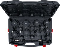 Turbolader-Ladeluft-System-Prüfkoffer-Satz | 17-tlg.