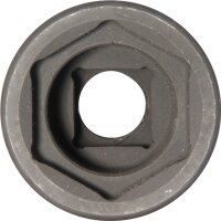 Kraft-Steckschlüssel-Einsatz Sechskant, tief | Antrieb Innenvierkant 20 mm (3/4") | SW 38 mm | für FUSO / Mitsubishi