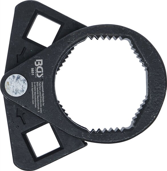 Spurstangen-Werkzeug | Antrieb Innenvierkant 12,5 mm (1/2") | 27 - 42 mm