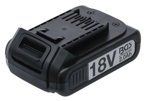 Ersatz-Akku | Li-Ion | 18 V / 2,0 Ah | für Akku-Schlagschrauber Art. 9928