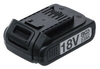 Ersatz-Akku | Li-Ion | 18 V / 2,0 Ah | für...