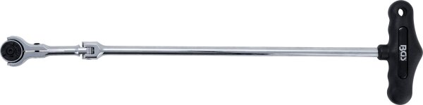Gelenkknarre mit T-Griff, abwinkelbar | Abtrieb Außenvierkant 6,3 mm (1/4")