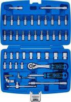 Steckschlüssel-Satz | Antrieb 6,3 mm (1/4") | 46-tlg.