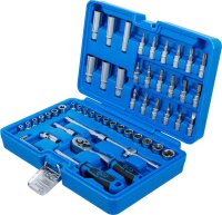 Steckschlüssel-Satz | Antrieb 6,3 mm (1/4") | 53-tlg.