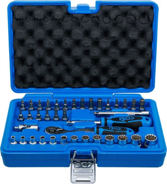 Steckschlüssel-Satz Gear Lock | Antrieb 6,3 mm (1/4") | 38-tlg.