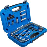 Durchsteck-Steckschlüssel-Satz | Gear Lock | SW 4,5 - 25 mm | 52-tlg.