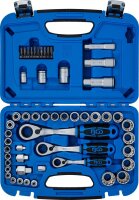 Durchsteck-Steckschlüssel-Satz | Gear Lock | SW 4,5 - 25 mm | 52-tlg.
