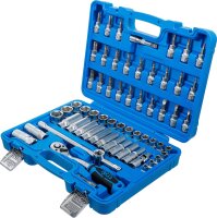 Steckschlüssel-Satz | Antrieb 10 mm (3/8") | Zollgrößen | 61-tlg.