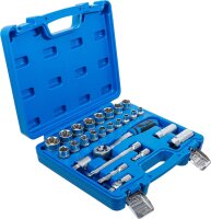 Steckschlüssel-Satz Wellenprofil | Antrieb 10 mm...