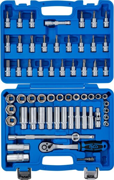 Steckschlüssel-Satz | Antrieb 10 mm (3/8") | 61-tlg.