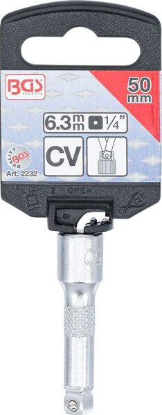 Kipp-Verlängerung | 6,3 mm (1/4") | 50 mm