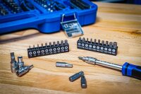 Steckschlüssel-Satz Gear Lock | Antrieb 6,3 mm (1/4") / 10 mm (3/8") / 12,5 mm (1/2") | 192-tlg.