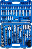 Steckschlüssel-Satz Gear Lock | Antrieb 6,3 mm (1/4") / 10 mm (3/8") / 12,5 mm (1/2") | 192-tlg.