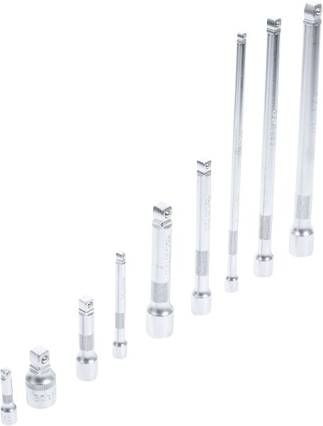 Kippverlängerungs-Satz | 6,3 mm (1/4"), 10 mm (3/8"), 12,5 mm (1/2") | 9-tlg.