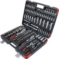 Steckschlüssel-Satz | Antrieb 6,3 mm (1/4") / 10 mm (3/8") / 12,5 mm (1/2") | 172-tlg.
